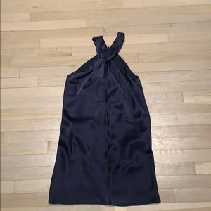 Silk halter dress
